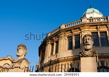 The Sheldonian Theatre, Oxford University, Oxford, Oxfordshire, UK