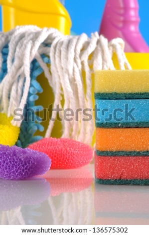 Cleaning, washing concept