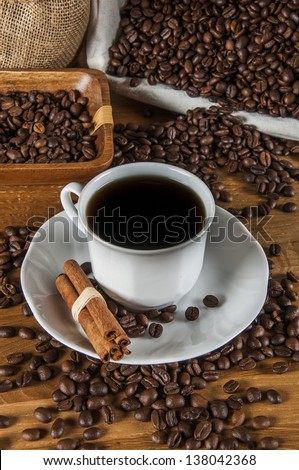 Italian coffee concept