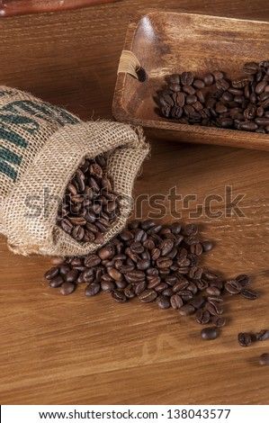 Country theme with coffee