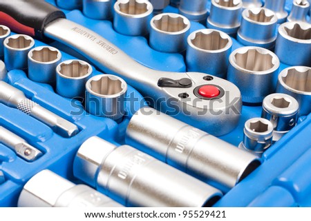 Socket wrench toolbox