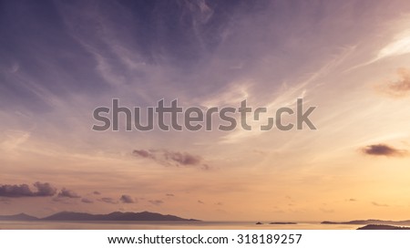 Sky sunset, background sky