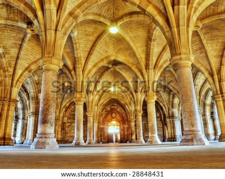 Glasgow University Cloisters