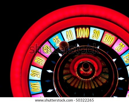 Closeup of a casino slot machine in Las vegas