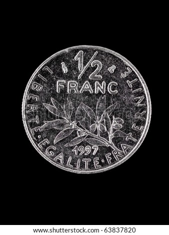 half a franc