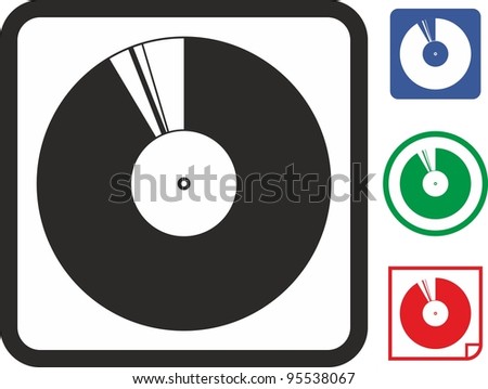 vinyl record icon