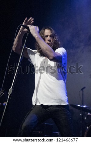 LOS ANGELES, CA - NOVEMBER 27: Soundgarden sells out the Henry Fonda Theatre on November 27, 2012 in Los Angeles, California.