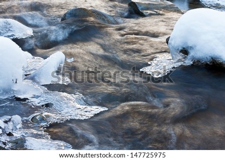 Winter, creek 2