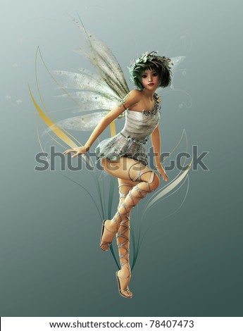 stock photo : Little Fairy 1