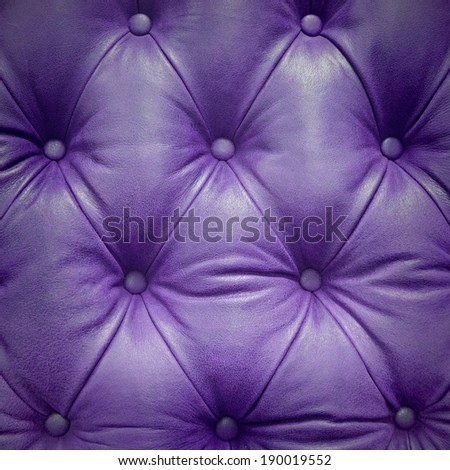 Close up purple leathers texture of Sofa background