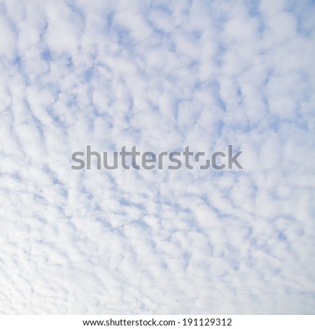 White clouds on the blue sky,Pictures for background