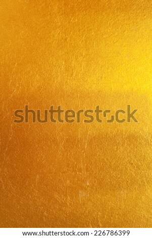 Gold paper