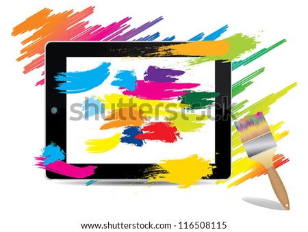 paint on computer