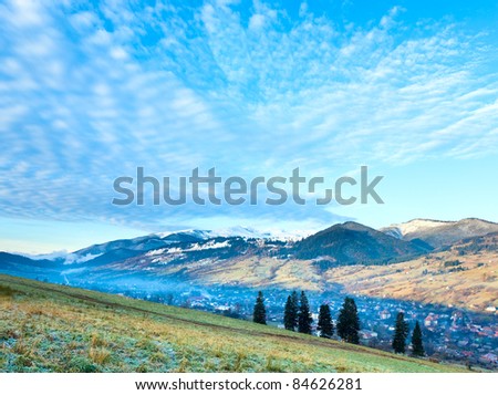 carpathian mountain range