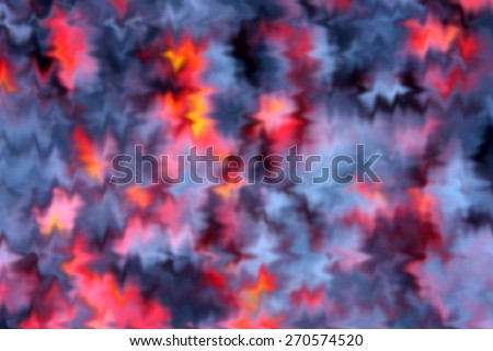Background of coal in the furnace using filter. Computer processing, stylized painting.