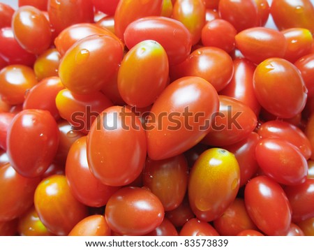 small tomatoes thailand, Solanaceae, baby tomato, cherry tomato