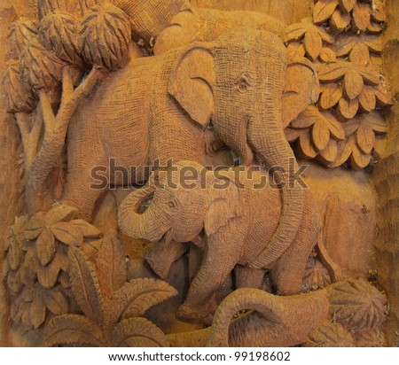 High Relief Carving