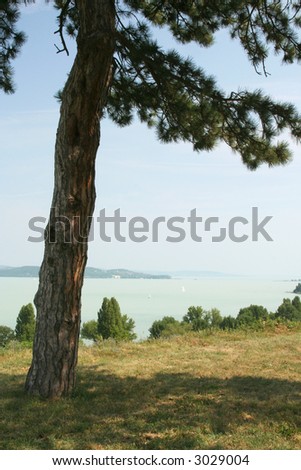 Sunny day 2. The lake balaton is the largest lake in middle-eastern europe. Hungary