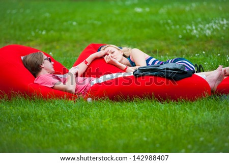 MOSCOW - JUNE 15: People relax in VIP zone on X International Jazz Festival \