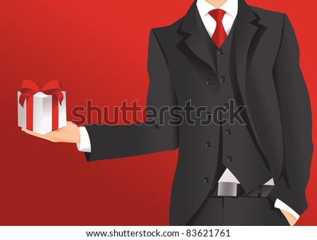man with a gift