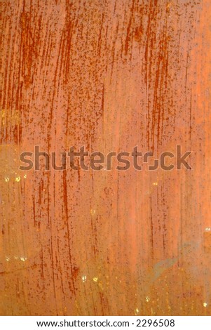 background painted steel panel