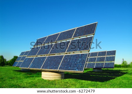 solar power plant - more images of solar cells in my portfolio