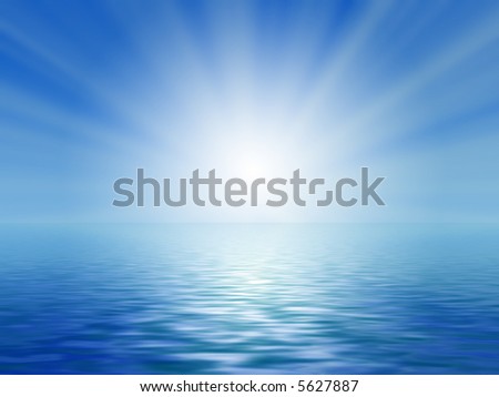 images of sun in sky. stock photo : Sun, blue sky