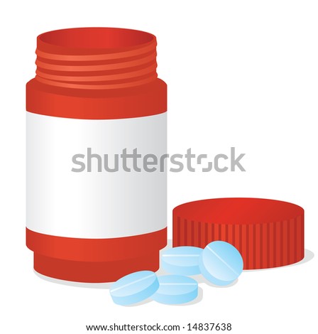 Bottle Of Tablets