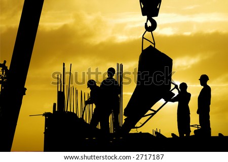 construction silhouette