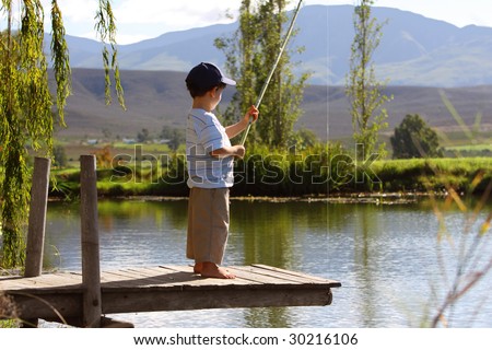 Little Boy Fishing