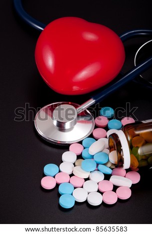 Medicine. It is a lot of pills for treatment
