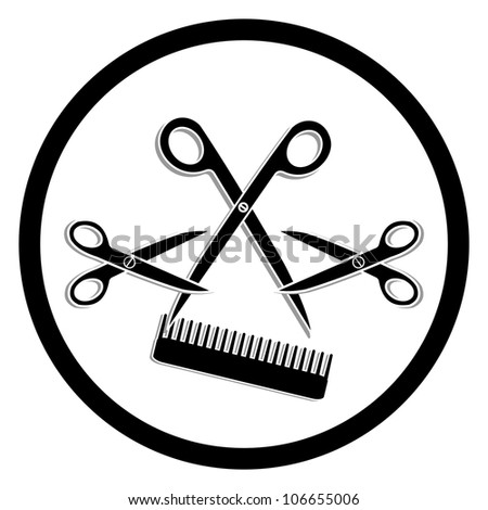 hair salon symbol