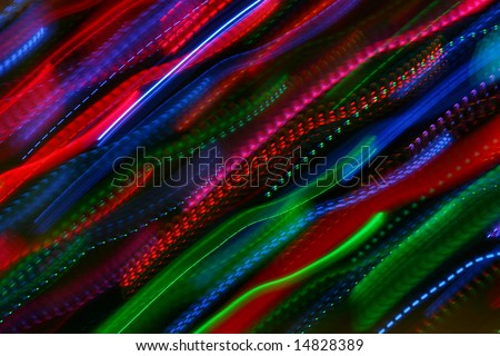 Abstract light background (long time exposure)