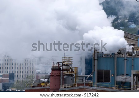 industry pollution 1 - city of St John, Newfoundland