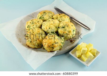 Spinach Scone