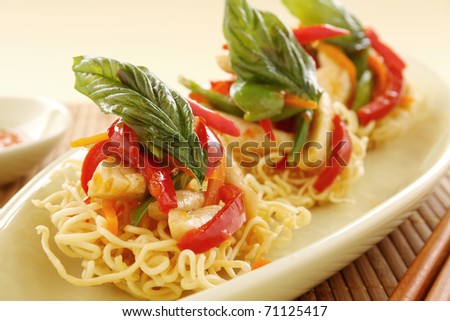 Chicken Crispy Noodles