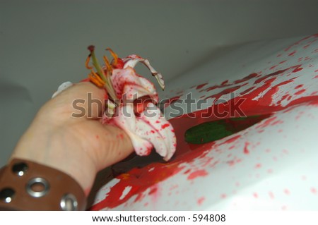 bleeding lilly
