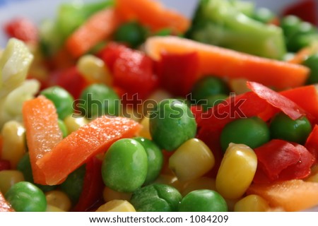 frozen mixed veg