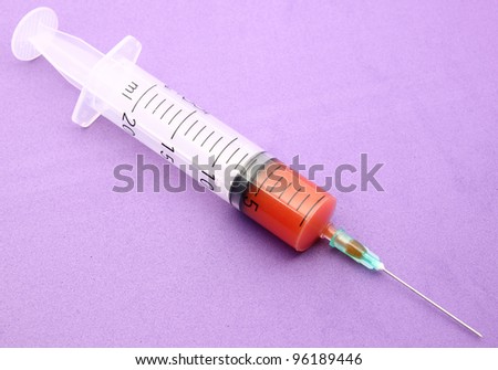 It is a syringe used to apply medicines or drugs into the human body