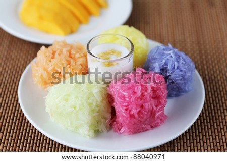 Sticky Rice Dessert