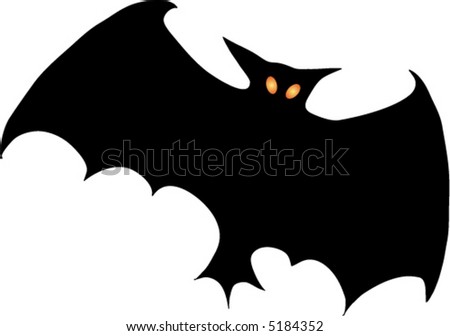Black Bat Cartoon