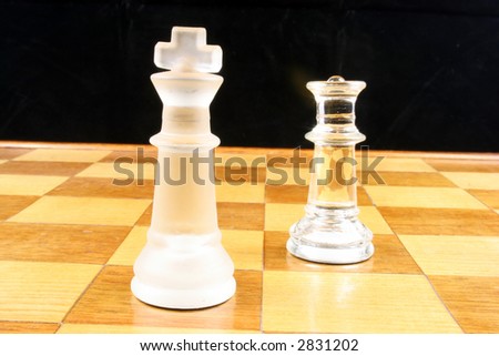 Chess Game - King and queen