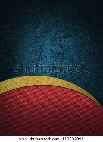 Design template - background divided into blue and red texture Template for writing