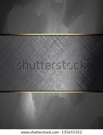 Design template - Layout for printing on an iron plate background