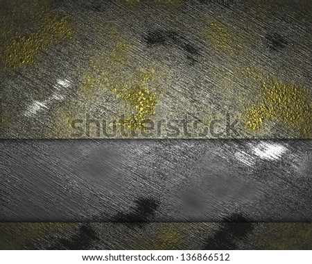 grunge metal background. Template design. Template for writing text. Template website