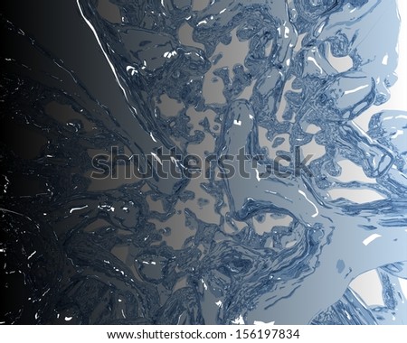 Abstract background showing the pattern created by swirling sparkling blue water reflecting the sunshine