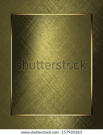 Gold background with gold leaf paper. Design template