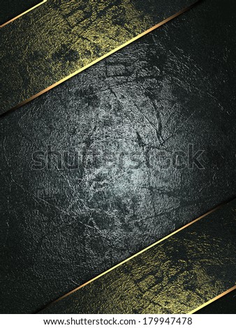 Dark blue texture with grunge ribbon on the corners. Design template
