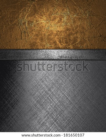 Background of old iron. Design template. Design site