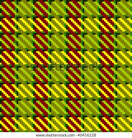 Green Check Pattern